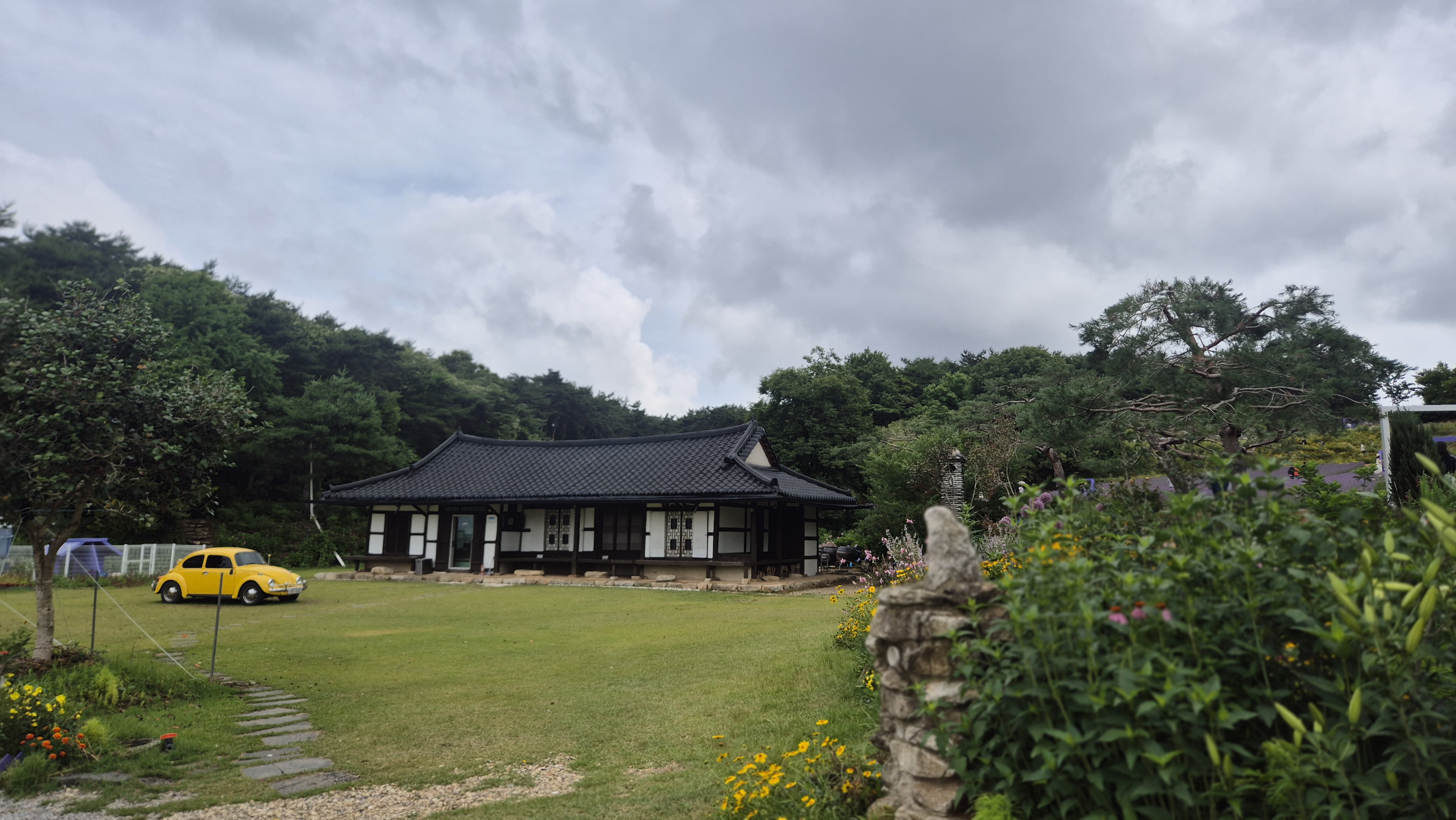 고창 청농원 한옥과 정원 풍경